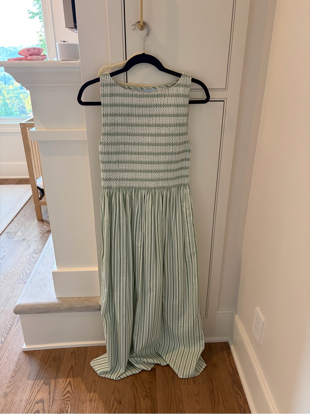 Hill House Cosima Green Apple Stripe